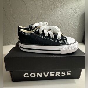 Converse Kids Black and White Sneakers